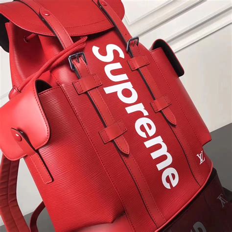 supreme lv backpack replica ebay|lv supreme backpack 100 authentic.